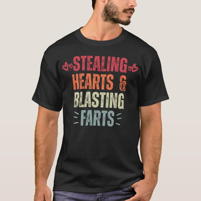 Hjärtor och krängningsanordningar t shirt (Framsida)