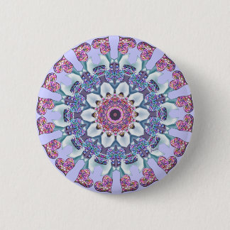 Hjärtor och stjärnor knapp