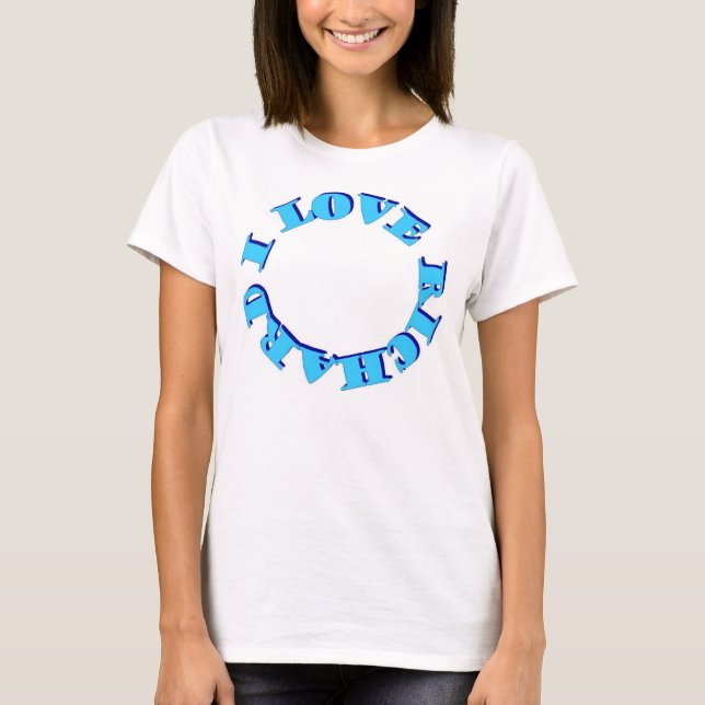 hjärtor Oktober 3rd, 2003, richard T-shirt (Framsida)