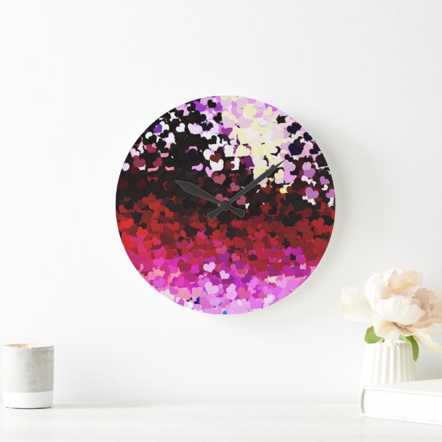 HJÄRTOR STOR KLOCKA (Hem)