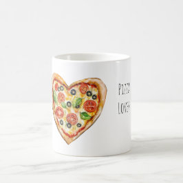 Hjärtost Grönsakspizza Kaffemugg