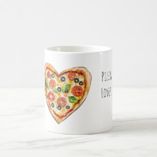 Hjärtost Grönsakspizza Kaffemugg
