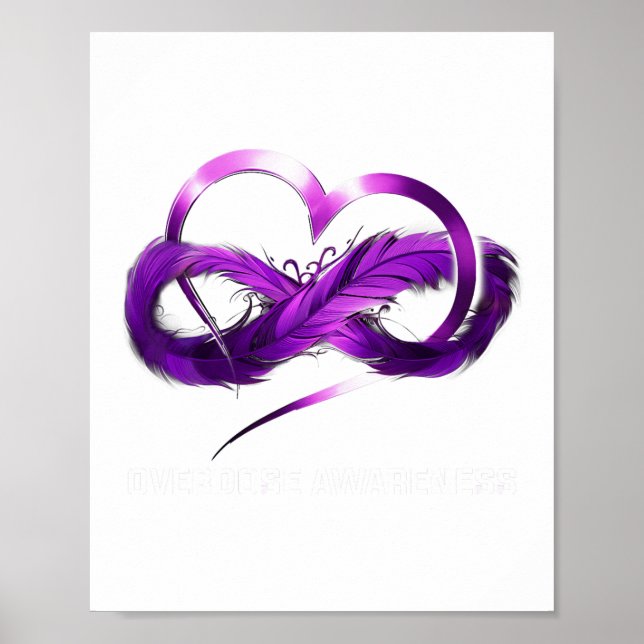 Hjärtöverdosering Medvetenhet Poster (Framsidan)