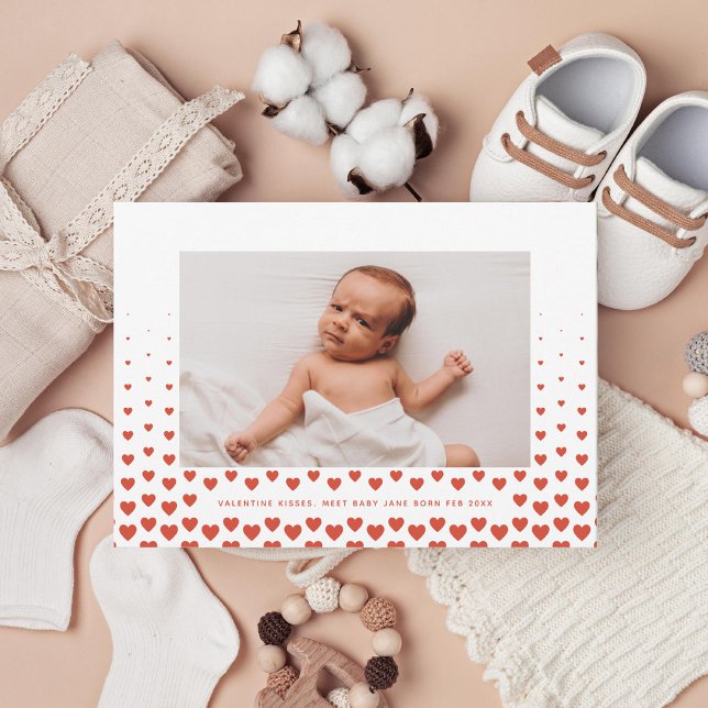 Hjärtövertoningsvalentinfoto Julkort (Skapare uppladdad)