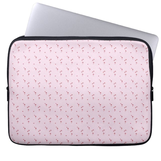Hjärtpapper Laptop Fodral (Framsidan)