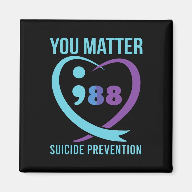 Hjärtproblem 988 Medvetenhet om förebyggande av sj Magnet (Framsidan)