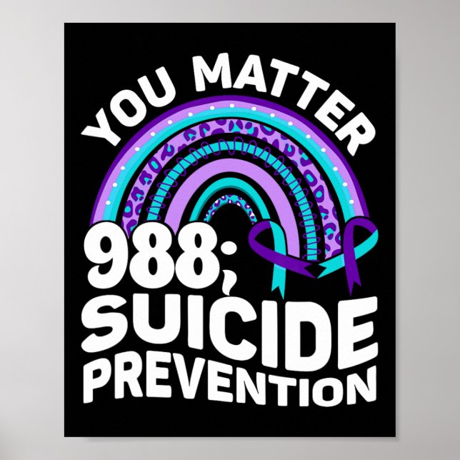 Hjärtproblem 988 Medvetenhet om förebyggande av sj Poster (Framsidan)