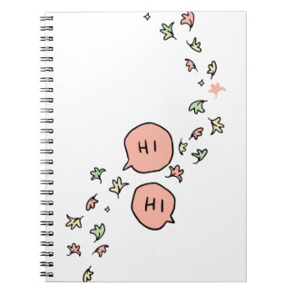 Hjärtpropp med hög tjocklek anteckningsbok