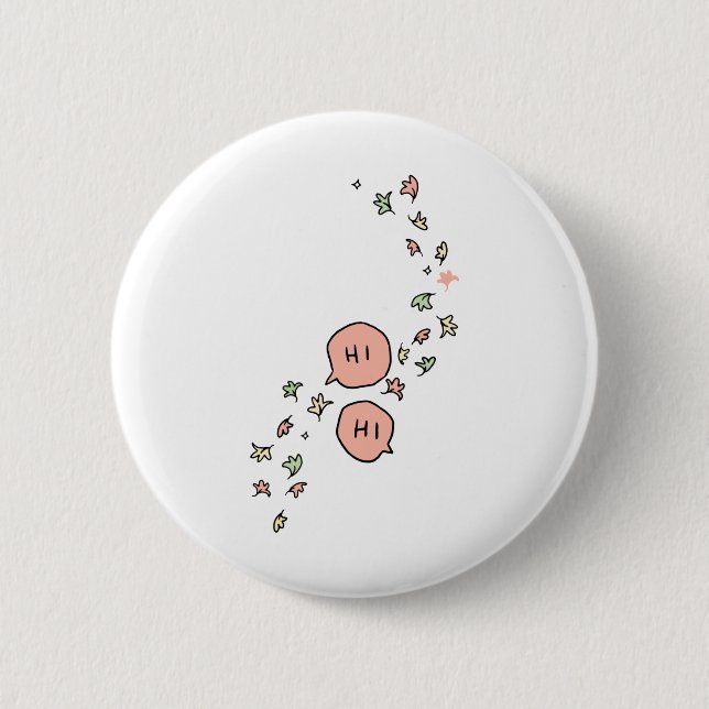 Hjärtpropp med hög tjocklek knapp (Framsida)