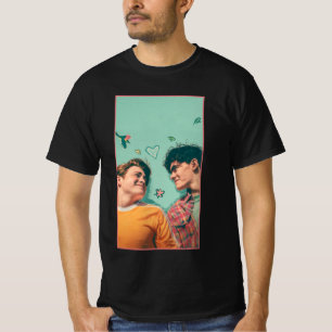 hjärtpropps tecknad T-Shirt
