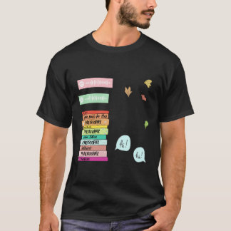 hjärtproppsförpackning Sticker T Shirt