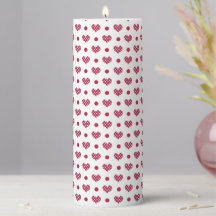 Hjärtpunkt Pillar Candle