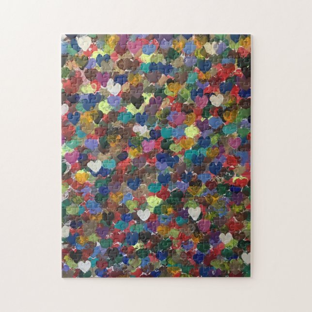 Hjärtpussel Pussel (Vertikal)