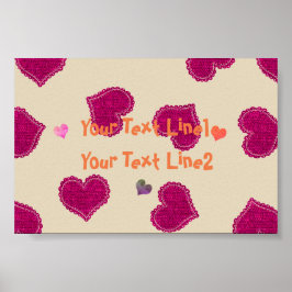 Hjärtreglagets babyskare - barnrummet Poster bande