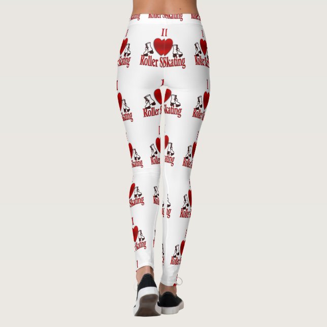 Hjärtroller Skatt Leggings (Baksida)