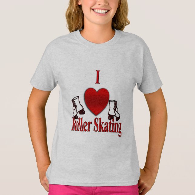 Hjärtroller Skatt T Shirt (Framsida)