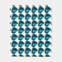 Hjärtsakamarin, blå