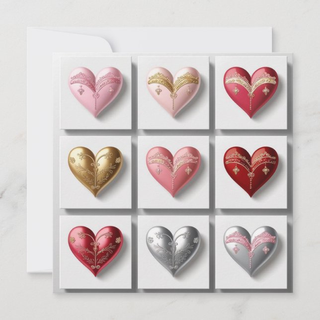 Hjärtsamling #1 anteckningskort (Framsida)