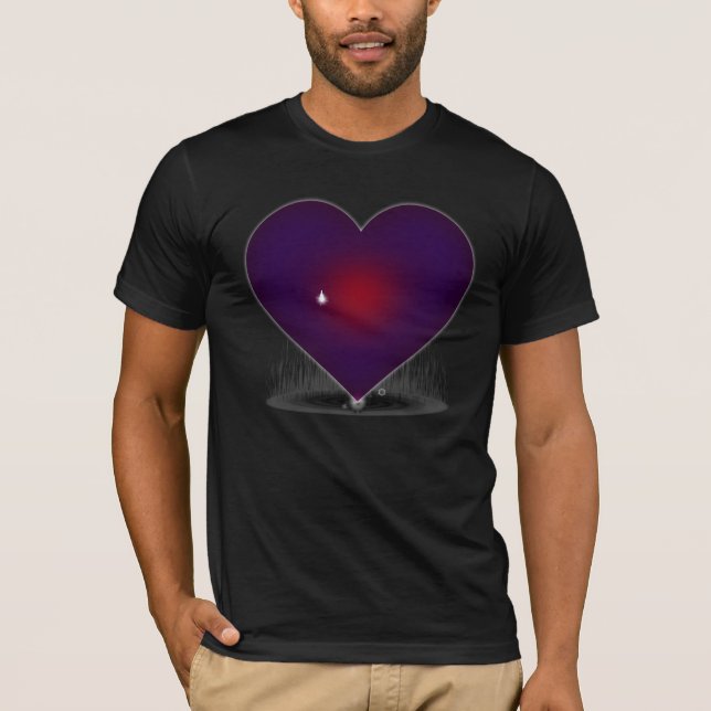 "Hjärtsjuka" Tee Shirt (Framsida)