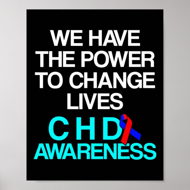 Hjärtsjukdom defekt Survivor Chd Warrior 4 Poster (Framsidan)