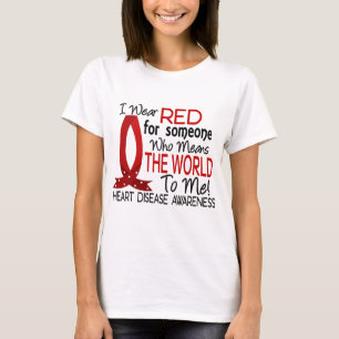 Hjärtsjukdom för någon som Elak världen för mig T Shirt