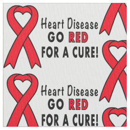Hjärtsjukdom: Gå röd för en bot! Tyg