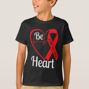 Hjärtsjukdom Medvetenhet Bär Rött I Februari Graf T Shirt