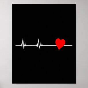 Hjärtsjukdomar Medvetenhet Hjärtat Kvinnor i bröst Poster