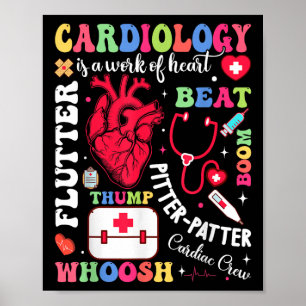 Hjärtsjuksköterska Kardiologi är hjärtvalensens fu Poster