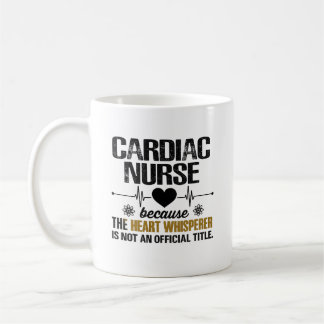 hjärtsjuksköterska sjuksköterskeutbildning medicin kaffemugg