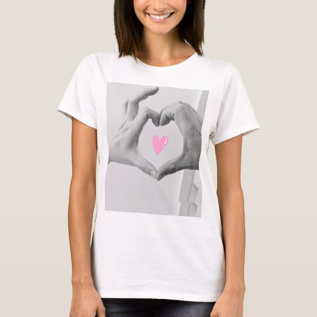 Hjärtskjorta T Shirt (Framsida)