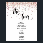 Hjärtskript och kopparkonfetti "Pub"-menysignatur Poster<br><div class="desc">Delar i den här samlingen innehåller framstående fraser som återges i ett utmärkande, elegant-teckensnitt som accentueras med hjärtan, tillsammans med en grafik som skildrar konfekt av kopparfärgad. I det här menytecknet står skripttexten "pub". Använda mallen fält om du vill lägga till information och göra mottagningssignalen till din egen. 80 //...</div>