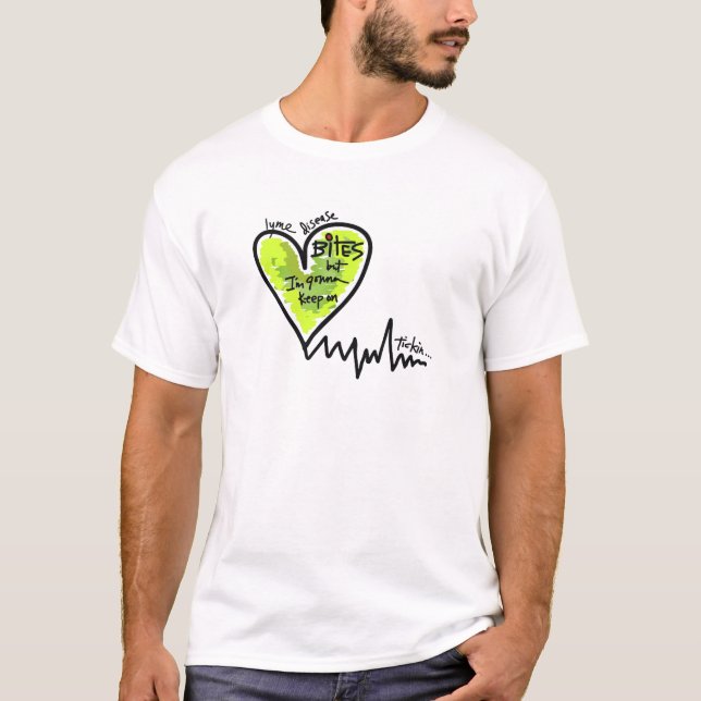 Hjärtslag 01 tee shirt (Framsida)