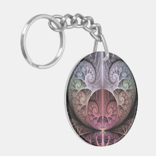 Hjärtslag, Abstrakt Surreal Fantasy Fractal Art