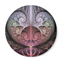 Hjärtslag, Abstrakt Surreal Fantasy Fractal Art
