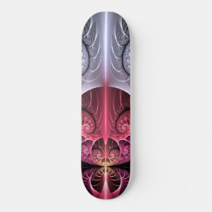 Hjärtslag, Abstrakt Surreal Fantasy Fractal Art Mini Skateboard Bräda 18,5 Cm