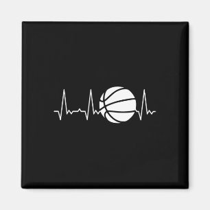 Hjärtslag Basketboll 1 Magnet