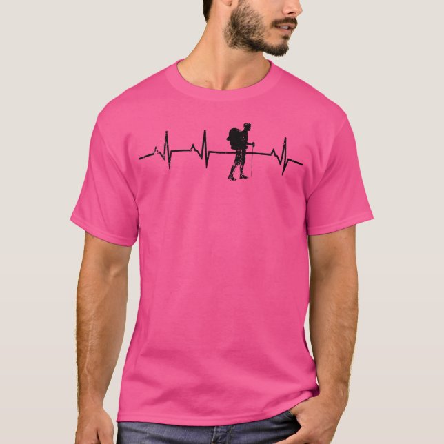 Hjärtslag Ecg-Alpernor Berger Bouldering Cli T Shirt (Framsida)