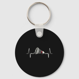 Hjärtslag Ecg Shuttle Badminton Player Shuttle 2 Nyckelring