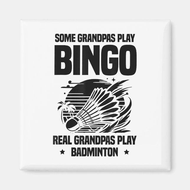 Hjärtslag Ecg Shuttle Badminton Player Shuttle Magnet (Framsidan)