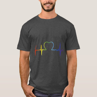 Hjärtslag för HBT-Pride T Shirt