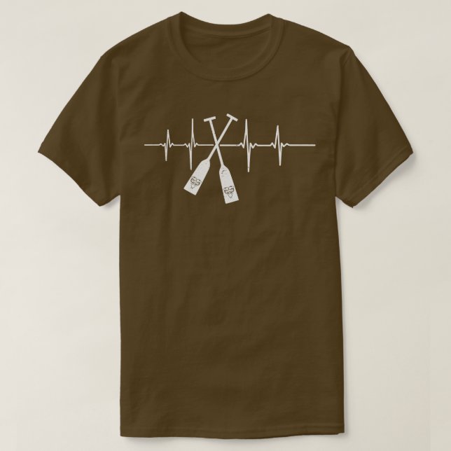 Hjärtslag för Paddles-Tävlan i Dragon Boat T Shirt (Design framsida)