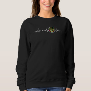 Hjärtslagen i en dart-spelare börjar med hjärtfrek t shirt