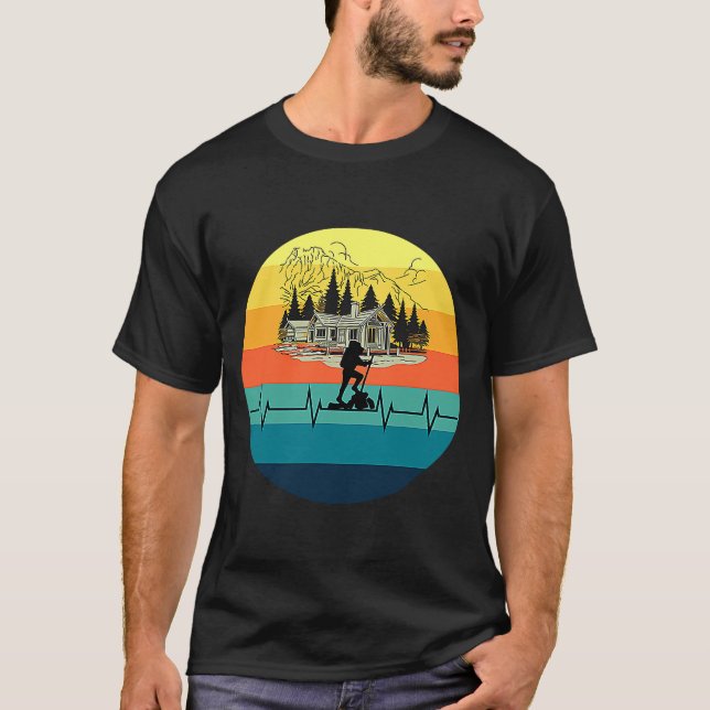 Hjärtslagstberg T Shirt (Framsida)