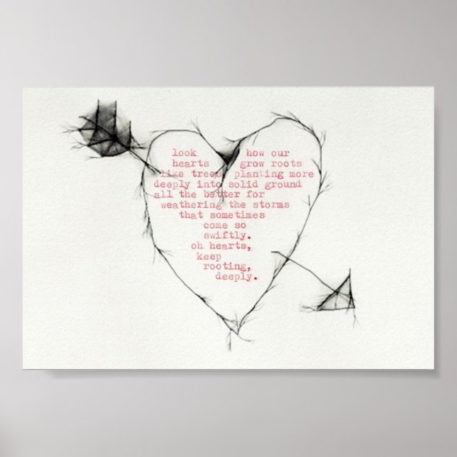 "hjärtslitande" poster (Framsidan)