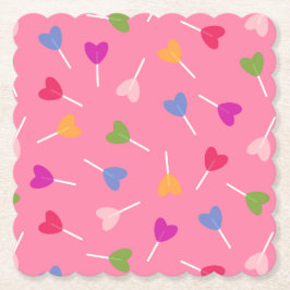 Hjärtslitskydd i flera Färg - Pappra Underlägg Papper