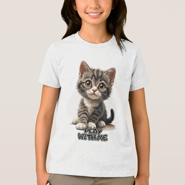 HjärtSmälter Kitten T Shirt (Framsida)