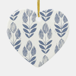 Hjärtsmycke - Tulpaner från Amsterdam Julgransprydnad Keramik