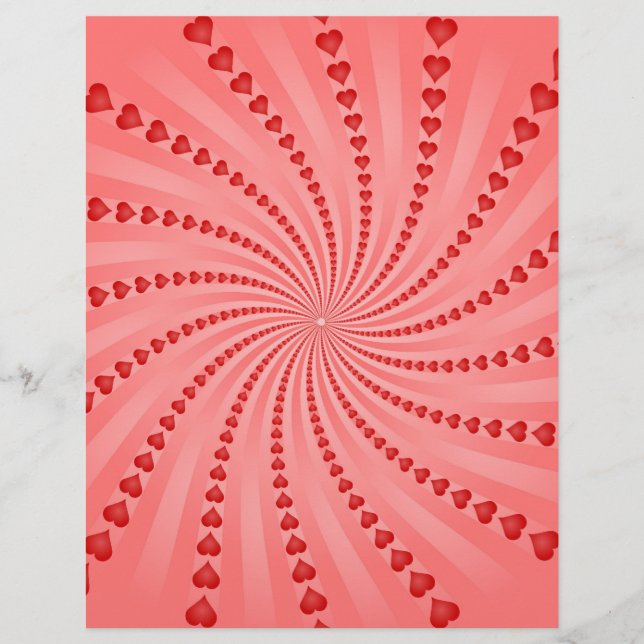 Hjärtsnurra: Vektor Artwork: Reklamblad (Framsidan)