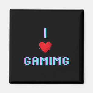 Hjärtspel för spel i kärlek magnet